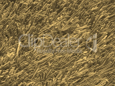 Artificial grass sepia