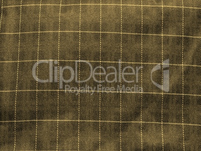 Tartan background sepia