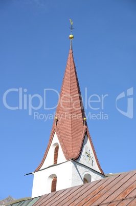 Kirche in Obergurgl, Ötztaler Alpen