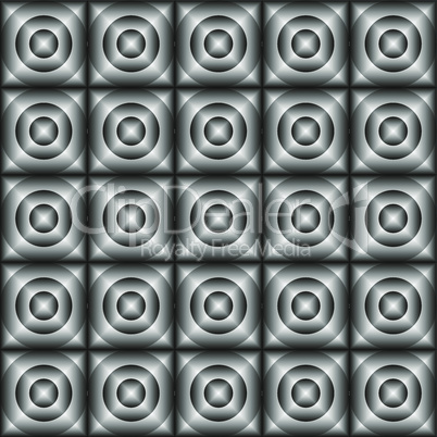 Tiles made of circles.