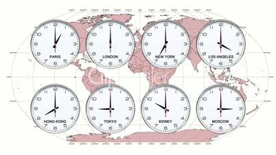 The World Clock Time Zones