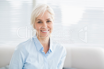 Portrait of smiling senior woman