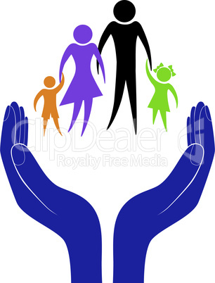 Hand in people encouragement help. Vector support moral. Life insurance of family. Health care. Social person.
