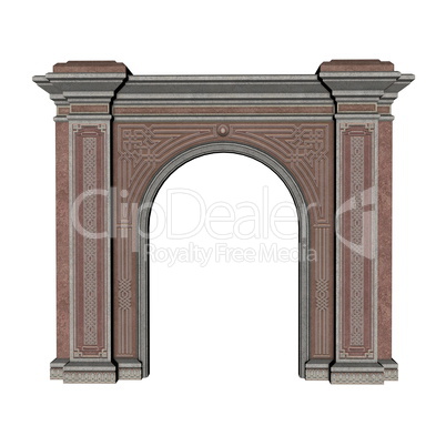 Arch - 3D render