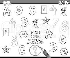 educational activity for coloring