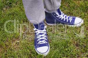 Athletic shoes - comfortable men's sneakers.