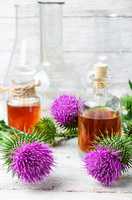 Flower and burdock extract