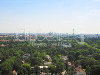 Aerial view of Berlin