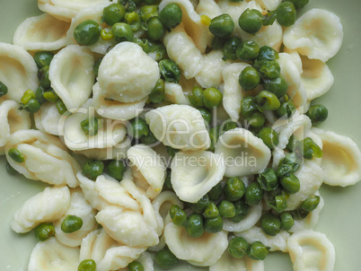 Orecchiette pasta with chickpeas