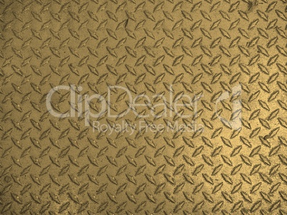 Grey steel diamond plate background sepia