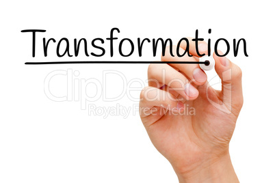 Transformation Hand Black Marker