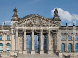 Reichstag parliament in Berlin