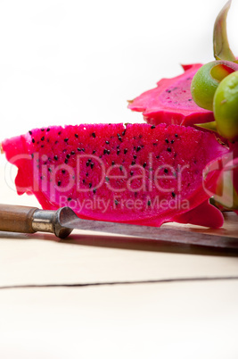 fresh dragon fruit