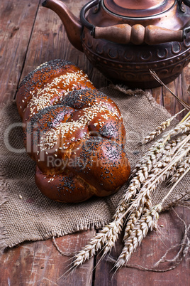 Rustic pastries and tea