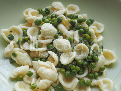 Orecchiette pasta with chickpeas