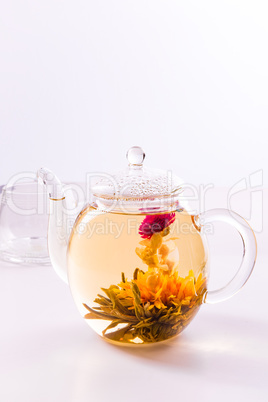 Flowering tea