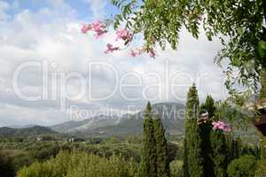 Landschaft bei Campanet, Mallorca