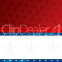 stars in a red background