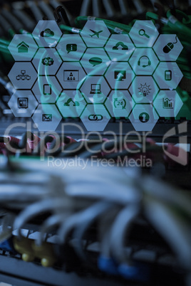 Composite image of smartphone apps icons