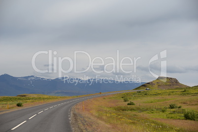 Straße auf Island