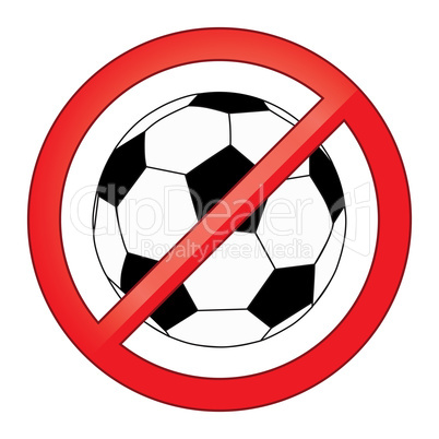 No Ball Games sign