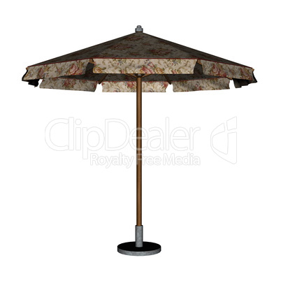 Parasol umbrella - 3D render