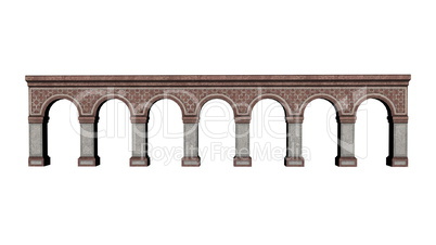 Castle arches - 3D render