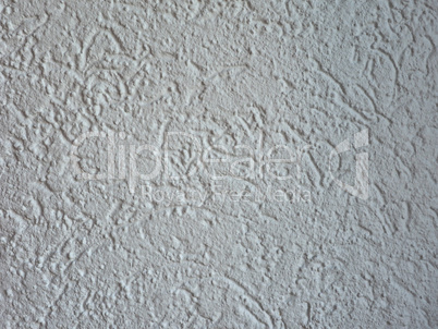 White Painted plaster wall
