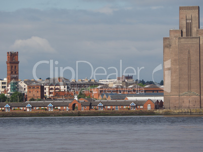 View of Birkenhead in Liverpool