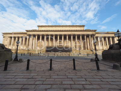 St George Hall in Liverpool