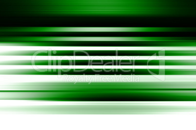 Horizontal green motion blur abstract background