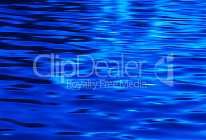 Horizontal blue fresh ocean water digital abstraction background