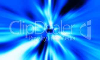 Horizontal blue abstract teleport textured background
