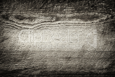 Horizontal vintage sepia board for food textured background