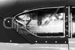 Retro car window detail background