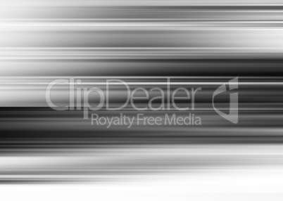 Horizontal black and white motion blur background