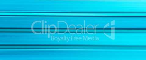 Horizontal wide cyan blurred abstraction lines background