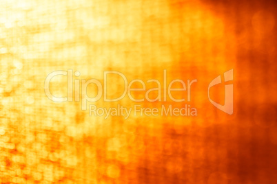 Horizontal orange vivid bokeh backdrop