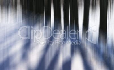 Vertical motion blur trees abstraction background