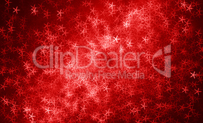 Horizontal red stars abstract background