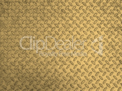 Grey steel diamond plate background sepia