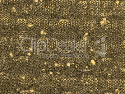 Black fabric background sepia