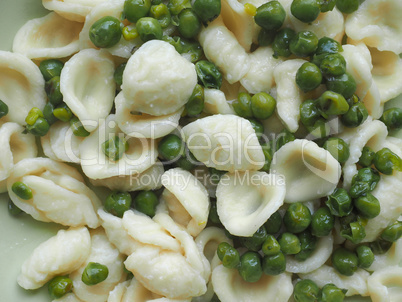 Orecchiette pasta with chickpeas