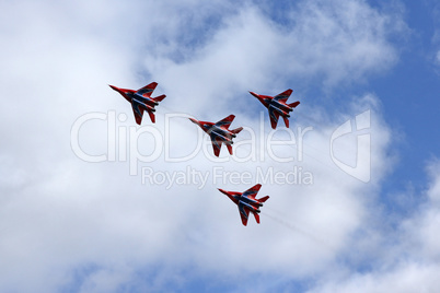 Aerobatic Team Russian Knights