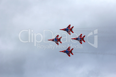 Aerobatic Team Russian Knights