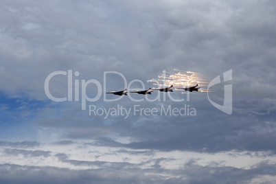 Aerobatic Team Russian Knights