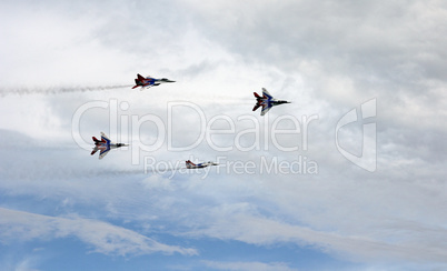 Aerobatic Team Russian Knights