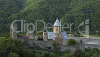 Ananuri Fortress with Church near Tbilisi, Georgia