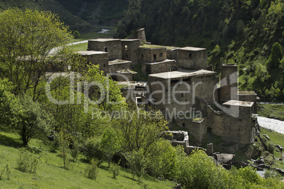 Shatili village, Caucasus, Georgia
