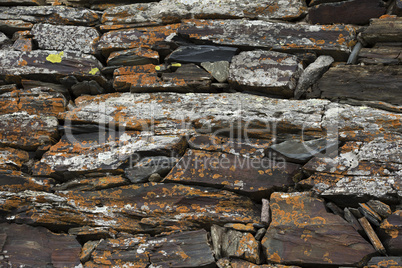 stone texture of ancient wall